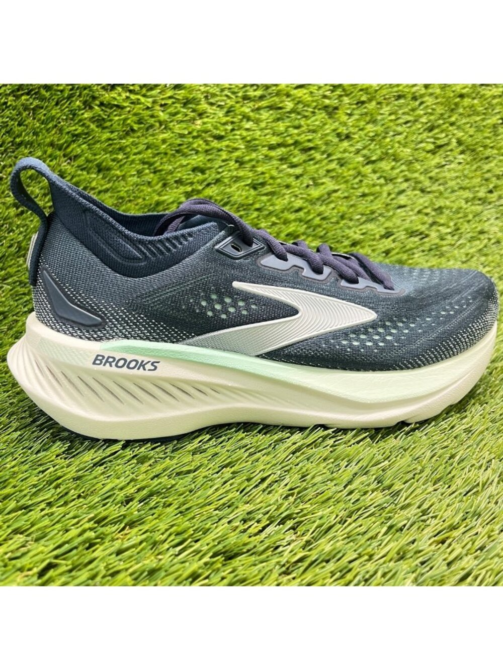 Brooks Glycerin GTS 23 Womens Size 6.5D Blue Athletic Running Shoes Sneakers